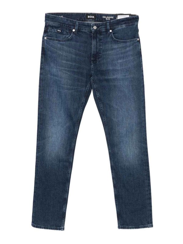 Hugo Boss: straight leg jeans - Stretch Jeans
