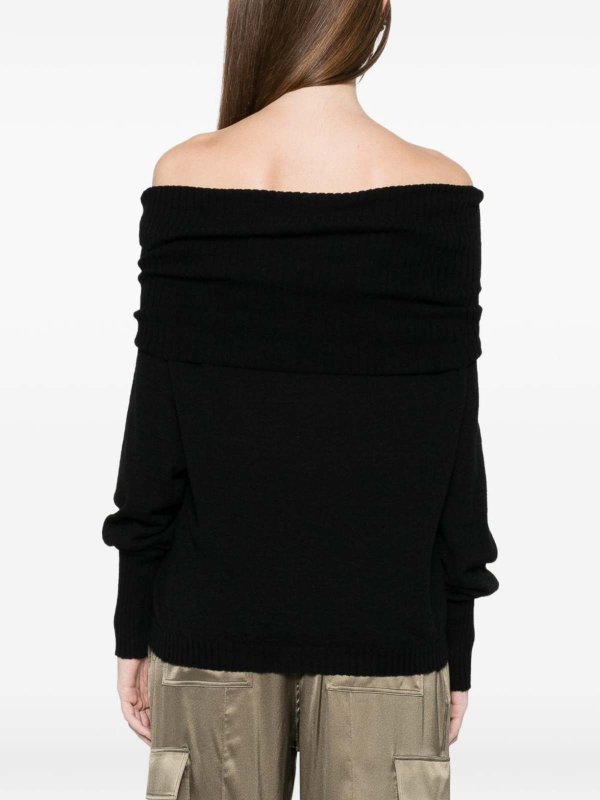 The Best Shops Pinko: Pull col rond - Pull Col Rond - Noir