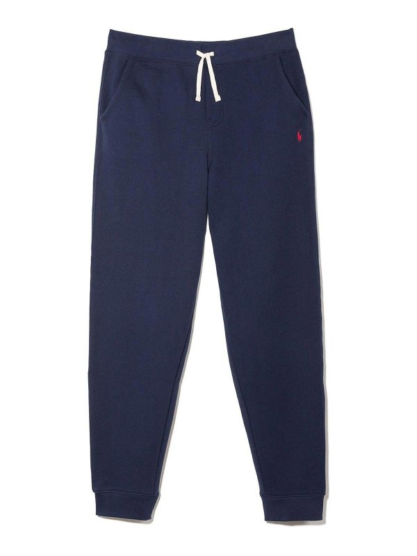 POLO RALPH LAUREN: Pantalons de survêtement  - Pantalons De Sport - Bleu