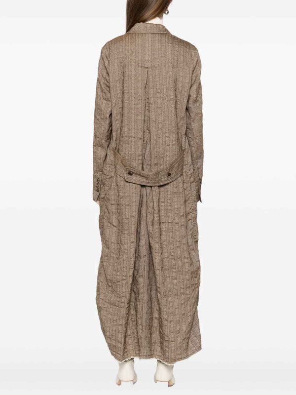 UMA WANG buy online 膝丈コート - ベージュ