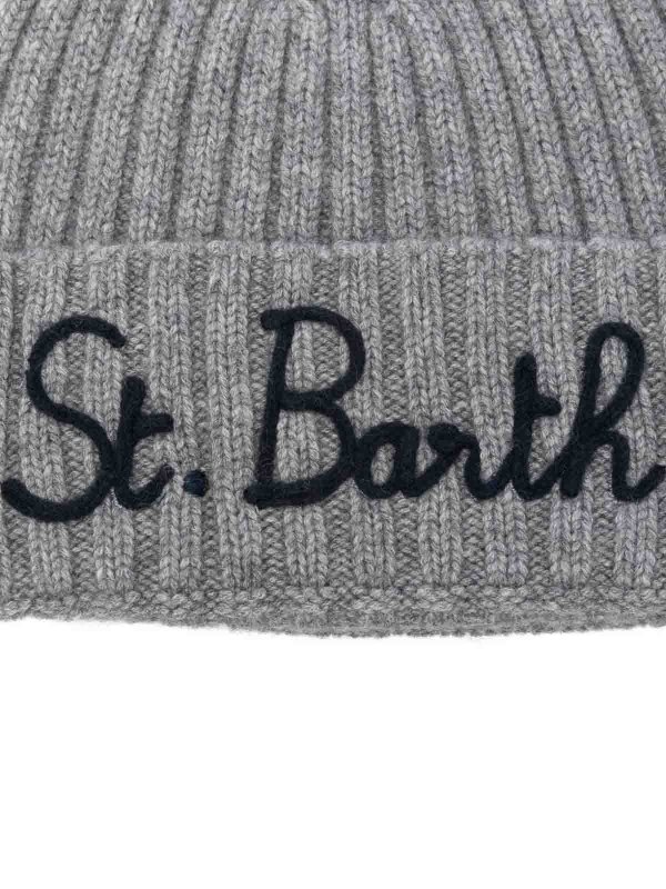 The Best Shops MC2 SAINT BARTH: beanies - Embroidered Logo Wengen Beanie