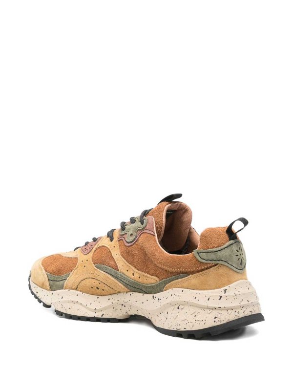 FLOWER MOUNTAIN: trainers online - Wave Sneakers In Suede Leather