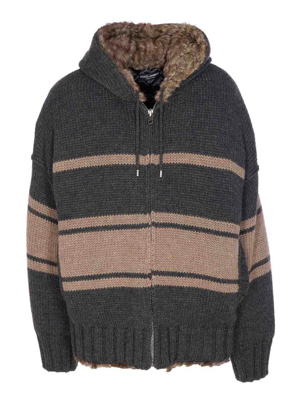 DOLCE & GABBANA: casual jackets - Knitted Jacket