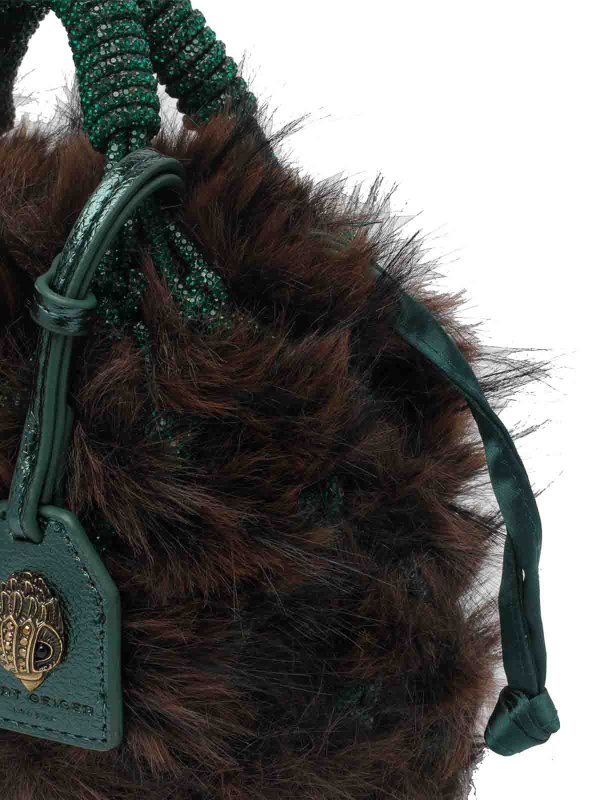 Small Macram Crystal Bag shop online: KURT GEIGER