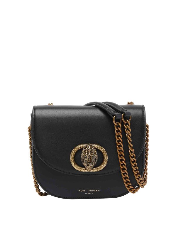 KURT GEIGER: ショルダーバッグ - ショルダーバッグ - 黒