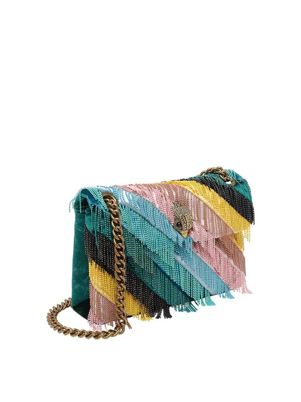 KURT GEIGER: cross body bags online - Mini Kensington Fringes Crossbody Bag