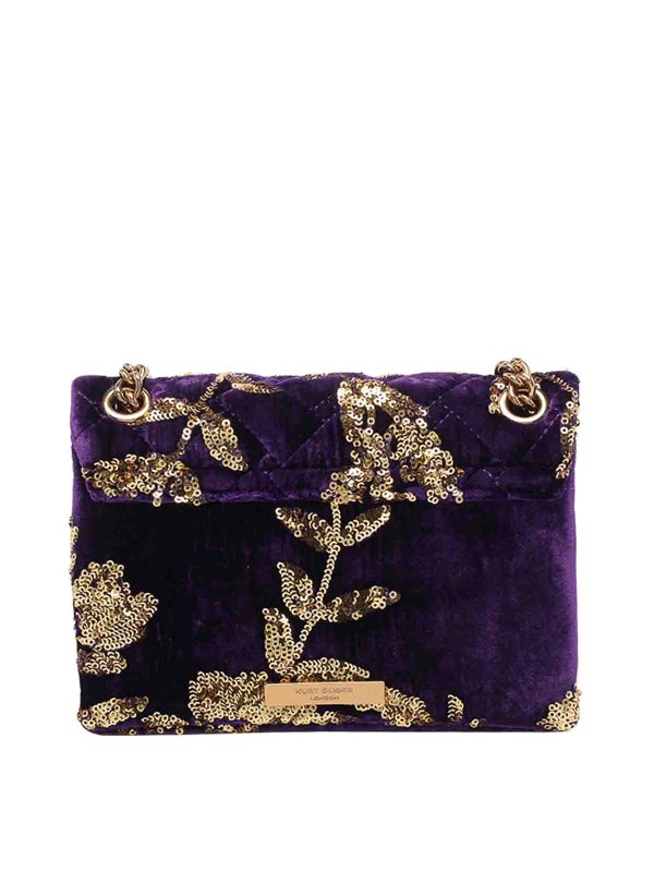 The Best Shops KURT GEIGER: Bolsas bandoleras - Bolsa Bandolera - Púrpura
