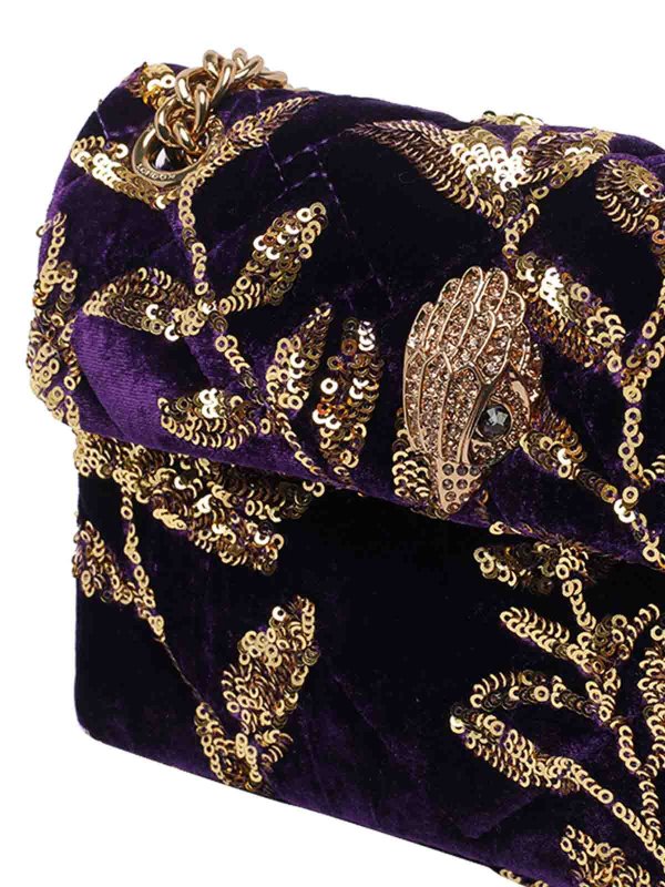 Bolsa Bandolera - Púrpura shop online: KURT GEIGER