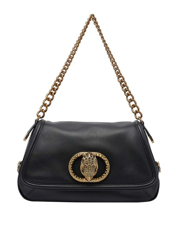 KURT GEIGER: shoulder bags - Black Large Chelsea Shoulder Bag
