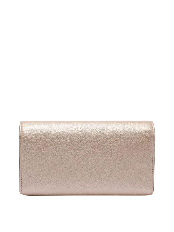 The Best Shops Liu Jo: clutches - Light Gold Pochette