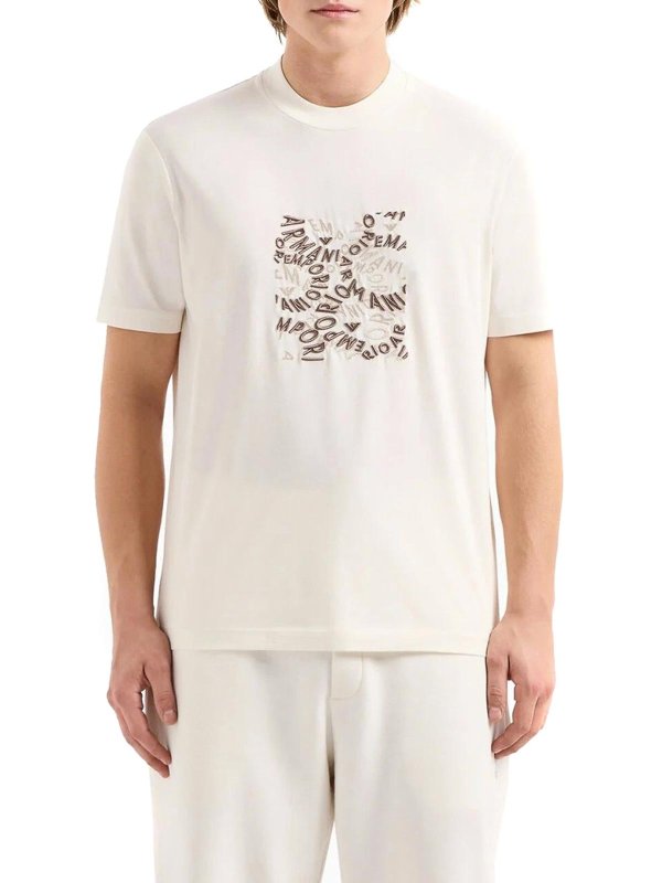 クルーネック - マルチカラー shop online: EMPORIO ARMANI