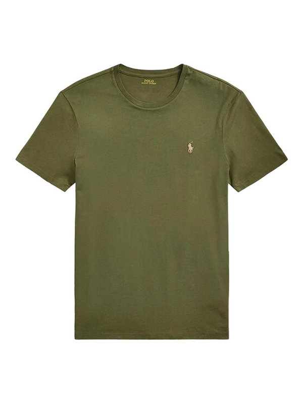 POLO RALPH LAUREN: maglia collo rotondo - T-shirt