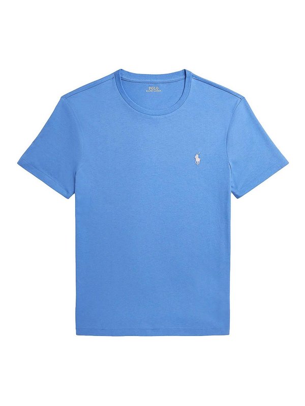 POLO RALPH LAUREN: Pull col rond - Pull Col Rond - Bleu