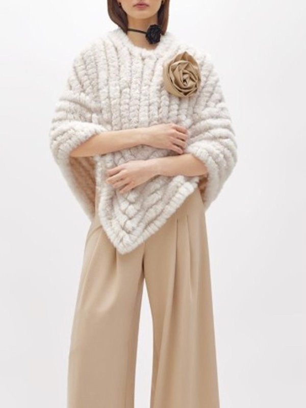 BLUGIRL: Capes & Ponchos online - Cape - Blanc