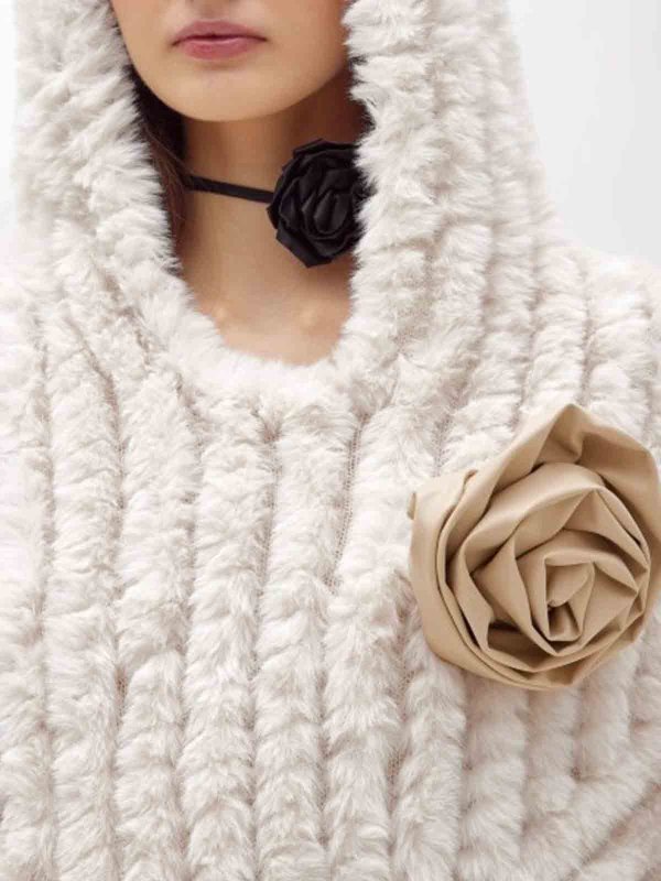 The Best Shops BLUGIRL: Capes & Ponchos - Cape - Blanc