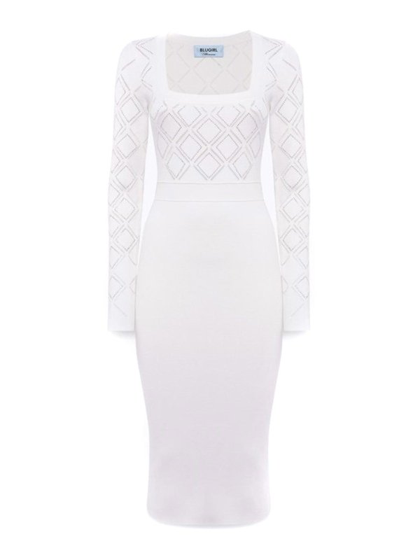 BLUGIRL: knee length dresses - Dress