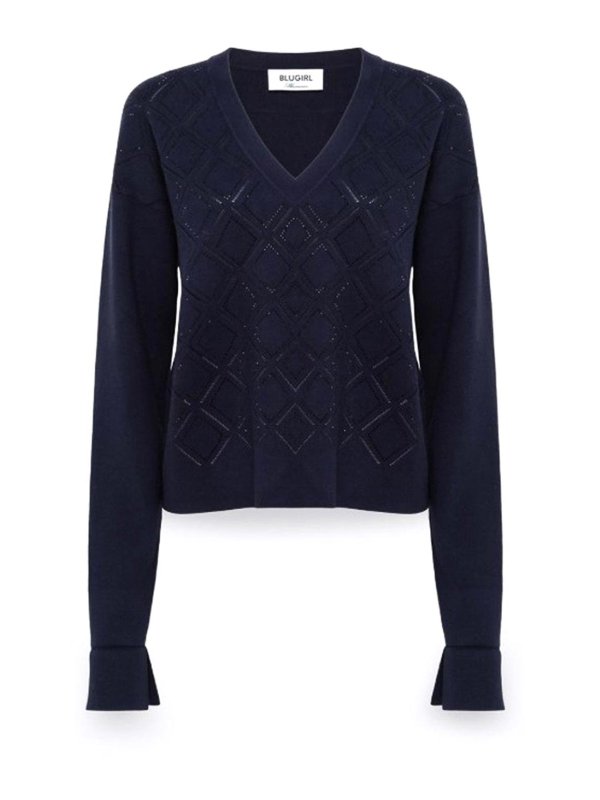 BLUGIRL: crew necks - Sweater