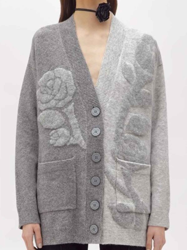 The Best Shops BLUGIRL: Cárdigans - Cárdigan - Gris