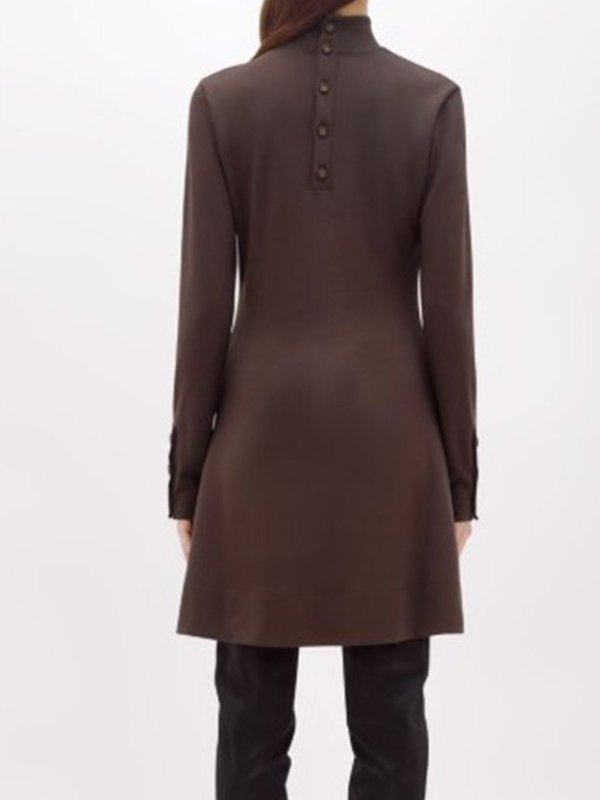 Robe Au Genou - Marron shop online: BLUGIRL