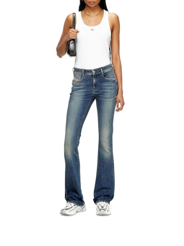 DIESEL: Jeans évasés online - Jean Bootcut - Bleu