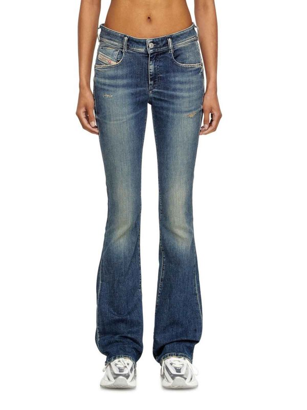The Best Shops DIESEL: Jeans évasés - Jean Bootcut - Bleu