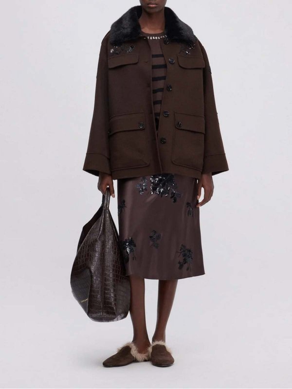 ERMANNO SCERVINO: cappotti al ginocchio online - Giacca