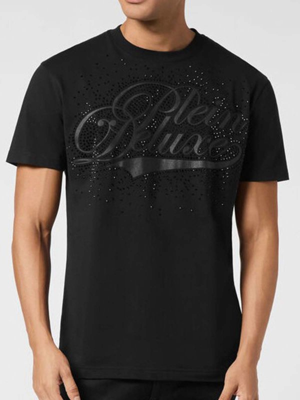Tシャツ - 黒 shop online: PHILIPP PLEIN