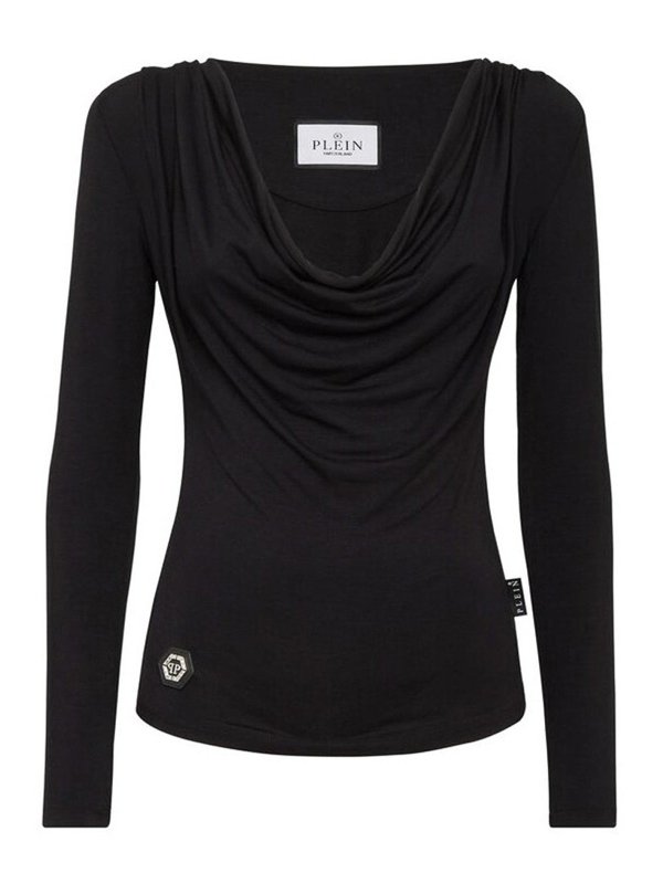 PHILIPP PLEIN: Pull col rond - Pull Col Rond - Noir