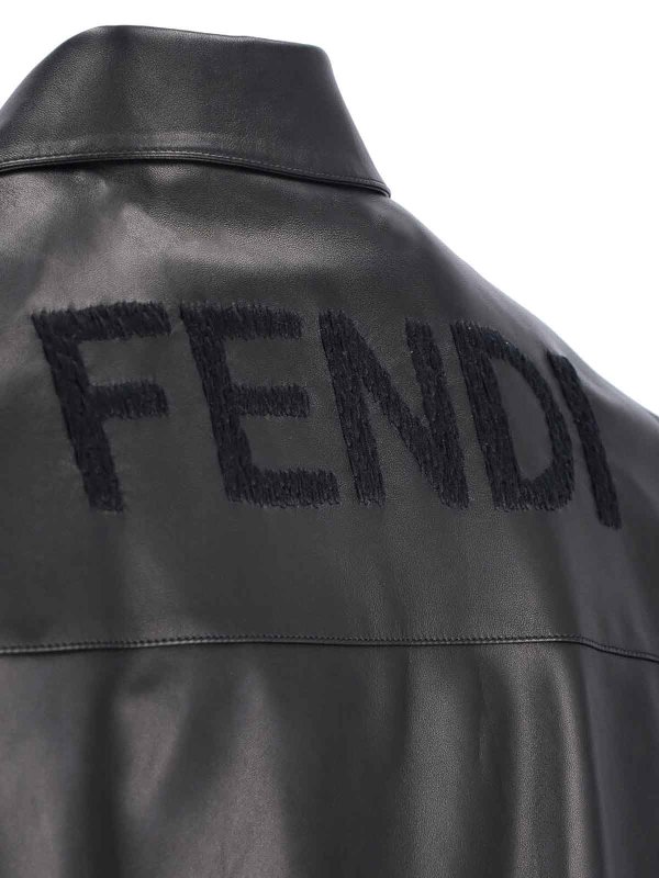 The Best Shops FENDI: leather jacket - Lambskin Jacket