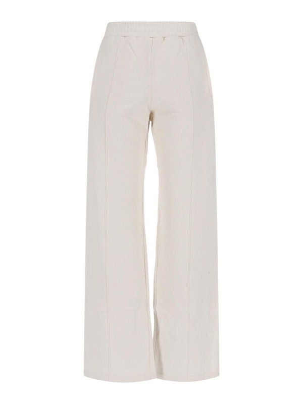 GOLDEN GOOSE: スウェットパンツ - トラックスーツ ボトムス - 白