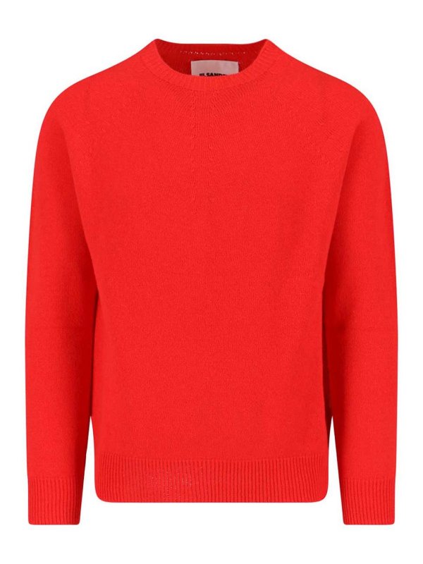 JIL SANDER: maglia collo rotondo - Maglione In Misto Lana Vergine E Cashmere