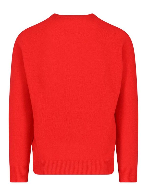 JIL SANDER: maglia collo rotondo online - Maglione In Misto Lana Vergine E Cashmere