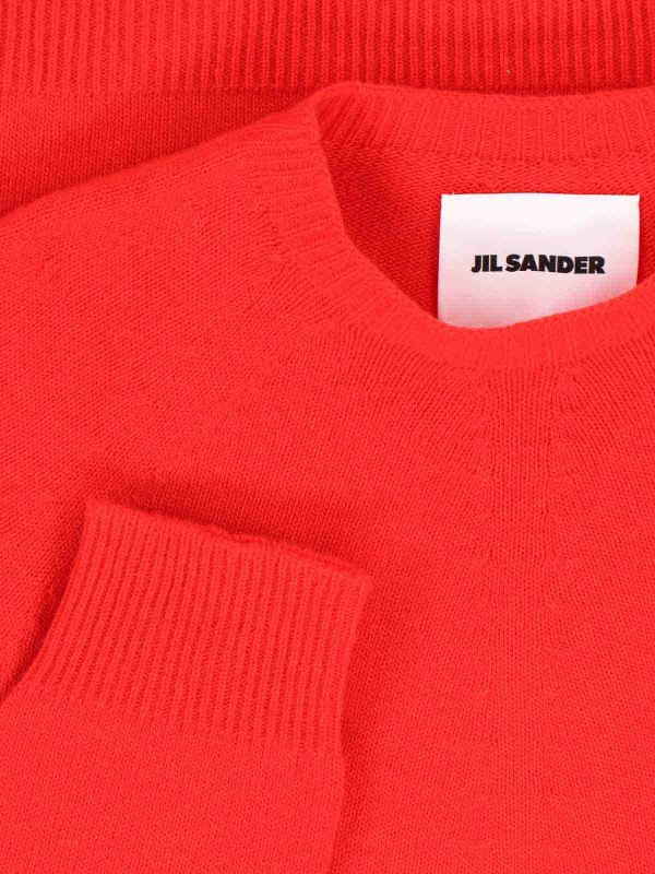 The Best Shops JIL SANDER: maglia collo rotondo - Maglione In Misto Lana Vergine E Cashmere