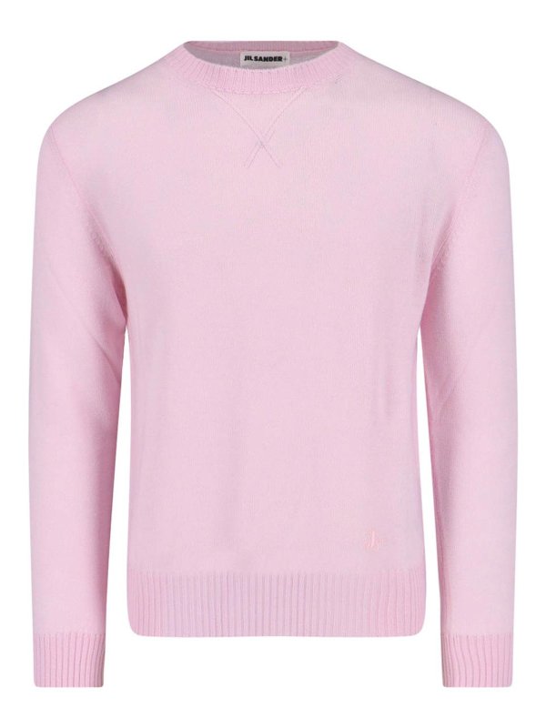 JIL SANDER: クルーネック - クルーネック - ヌードカラー