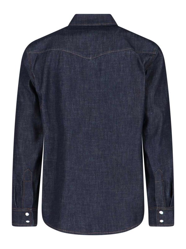 A.P.C.: shirts online - Denim Shirt