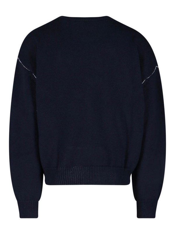 A.P.C.: Pull col rond online - Pull Col Rond - Bleu