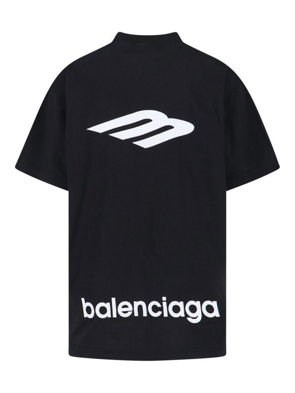 BALENCIAGA: T-shirts online - T-Shirt - Schwarz