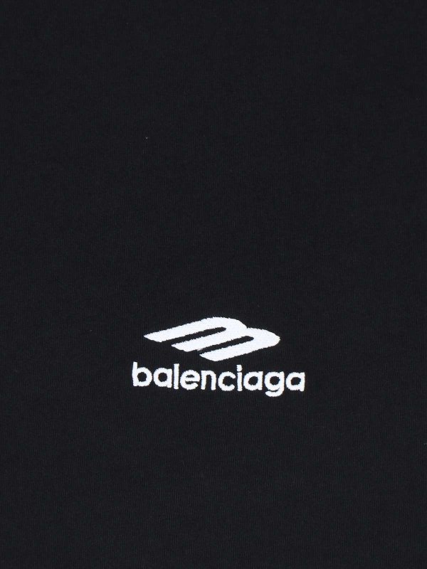 The Best Shops BALENCIAGA: T-shirts - T-Shirt - Schwarz