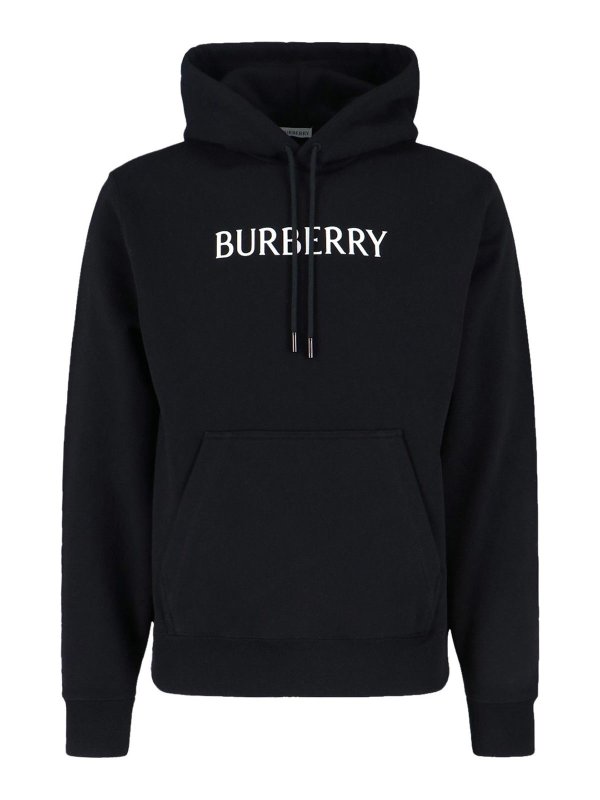 BURBERRY: Sudaderas y suéteres - Sudadera - Negro