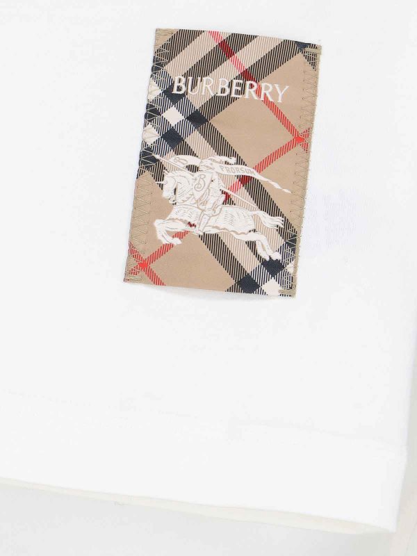 The Best Shops BURBERRY: Camisetas - Camiseta - Blanco