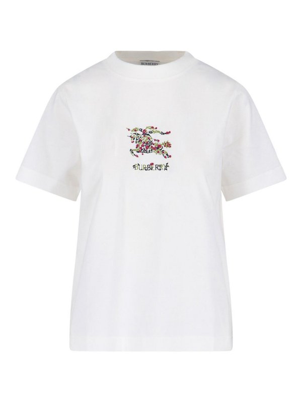 BURBERRY: Camisetas - Camiseta - Blanco