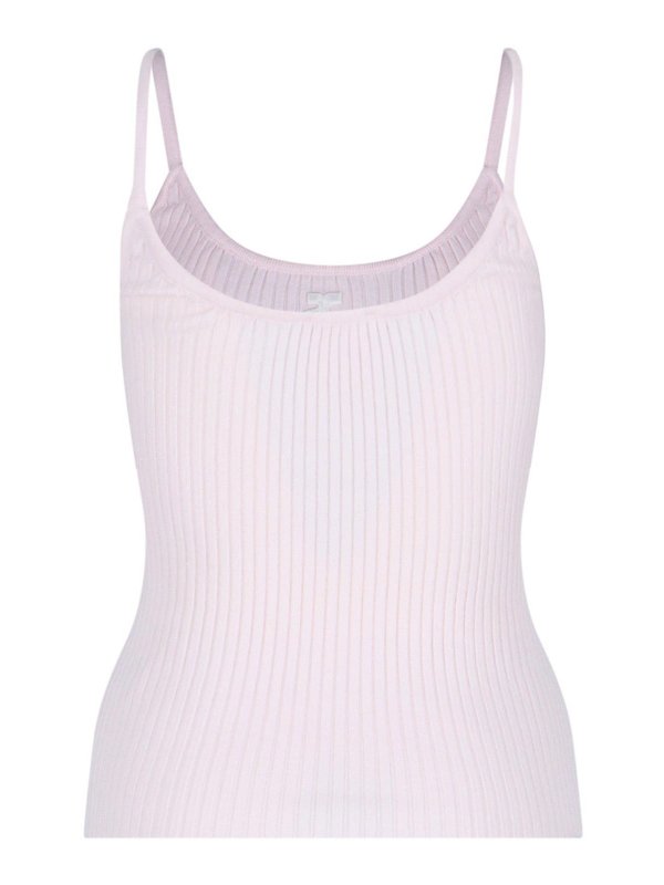 Courreges: Tops & Débardeurs online - Top - Couleur Chair