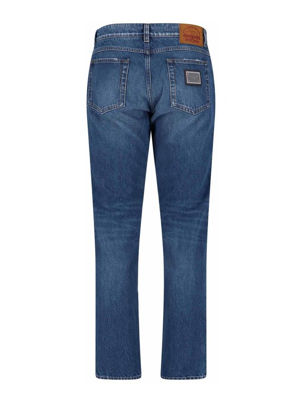 DOLCE & GABBANA: ストレートジーンズ online - ストレートジーンズ - ブルー