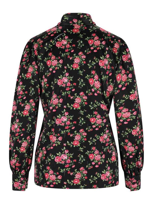 DOLCE & GABBANA: casual jackets online - Silk Shirt