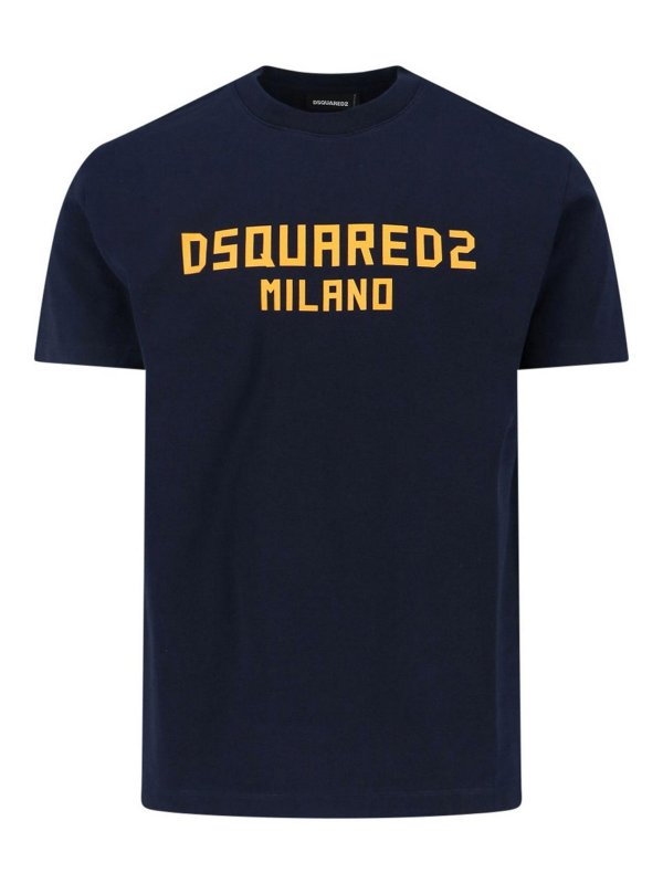 DSQUARED2: T-shirts - T-Shirt - Bleu