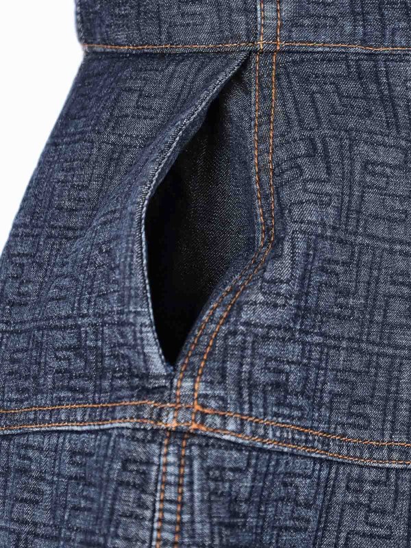 Mini dress shop online: FENDI