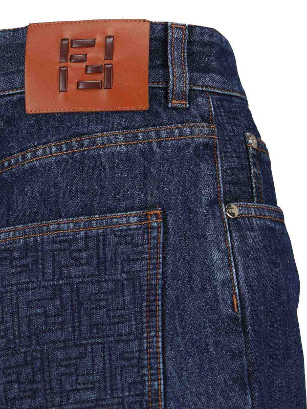Pantaloncini Denim shop online: FENDI