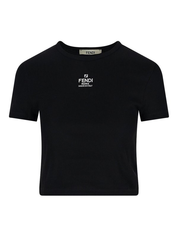 FENDI: t-shirts - T-Shirt Logo