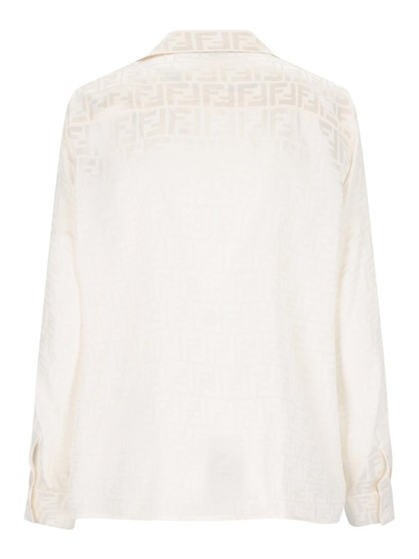 FENDI: shirts online - Silk Shirt