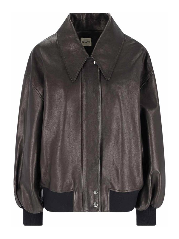 KHAITE: Casualjacken - Casualjacke - Schwarz